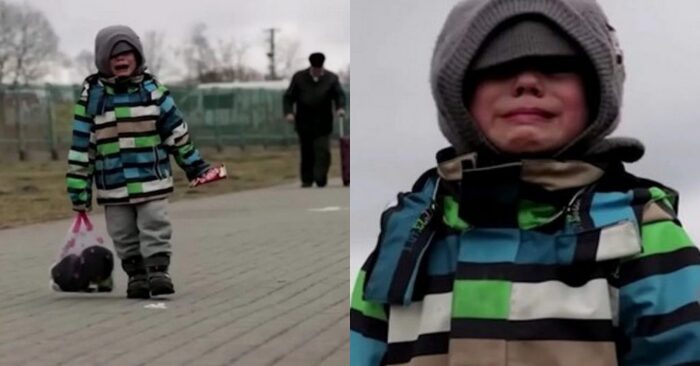  Histoire touchante : ce qui est arrivé à un petit garçon de cinq ans, qui est venu seul à la frontière polonaise de Kiev