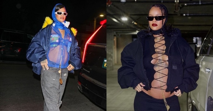  Le style unique de Rihanna pendant la grossesse  voici quelques regards accrocheurs
