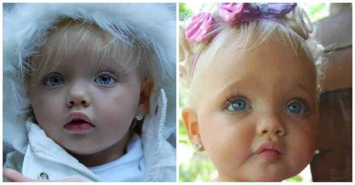  Le plus mignon petit modèle au monde : cette petite fille est très célèbre et elle est belle comme une poupée